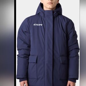 CCM Men's Dark Blue Puffer Jacket